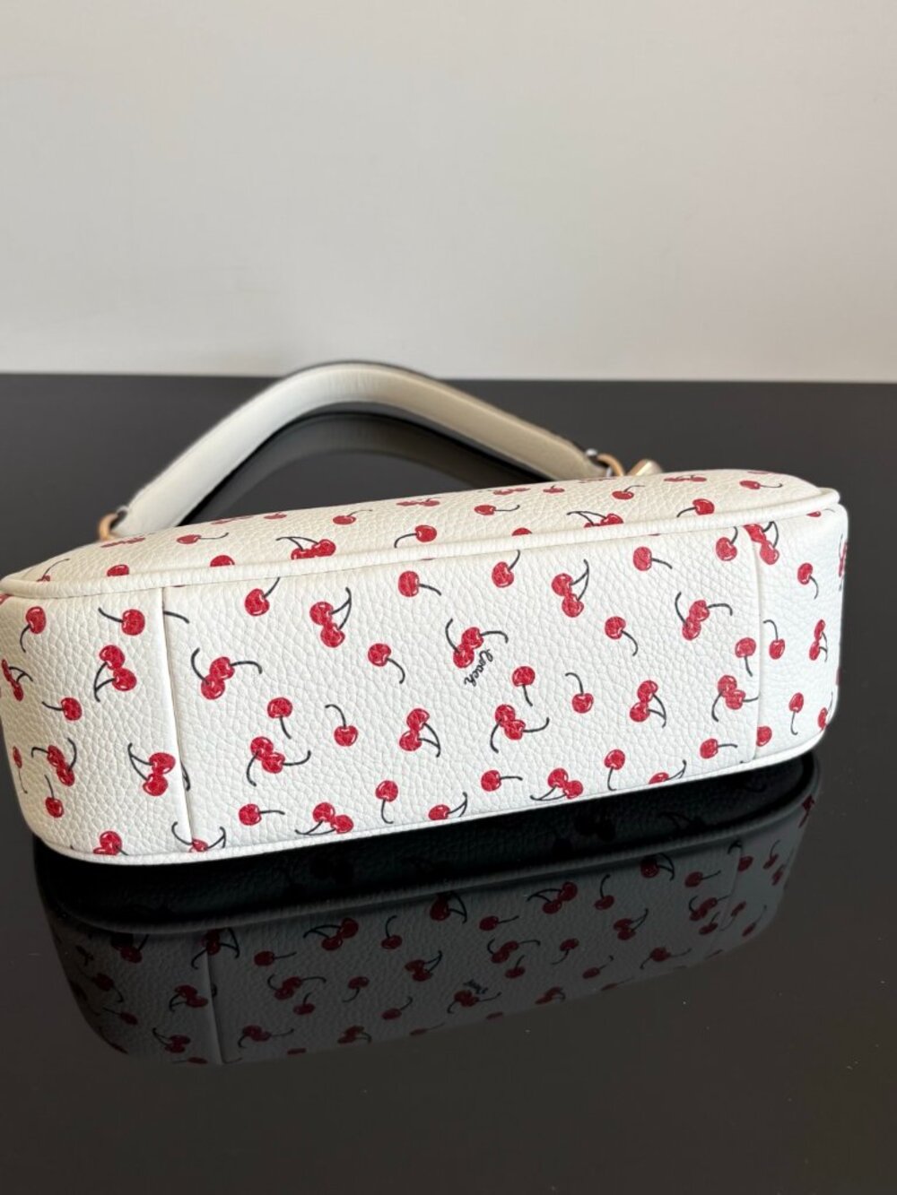 Coach Teri Cherry Print Shoulder Bag - Picture 8 of 9